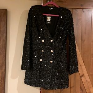 Fashion Nova Glitter Sparkle dress